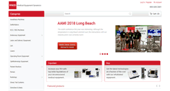 Desktop Screenshot of medicalequipmentdynamics.com